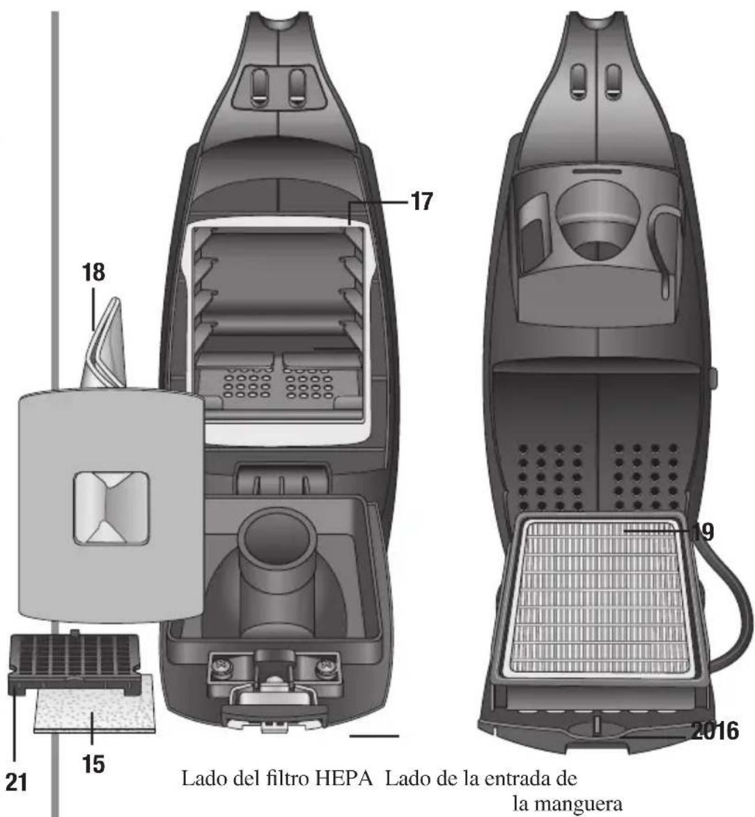 Oreck Elevate Control Power Team UK30100COM - Partes y características - 3