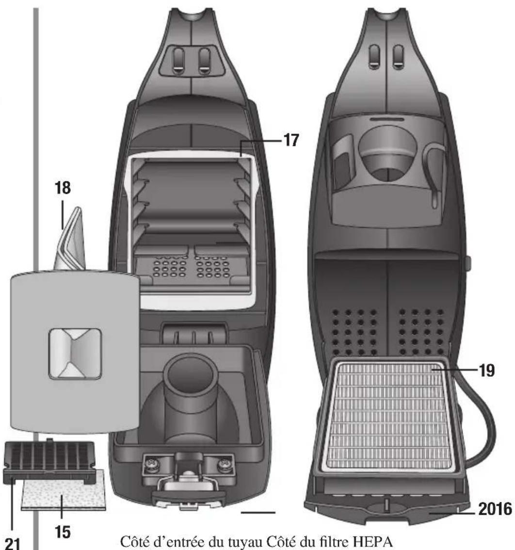 Oreck Elevate Control Power Team UK30100COM - Pièces et caracté- ristiques - 3