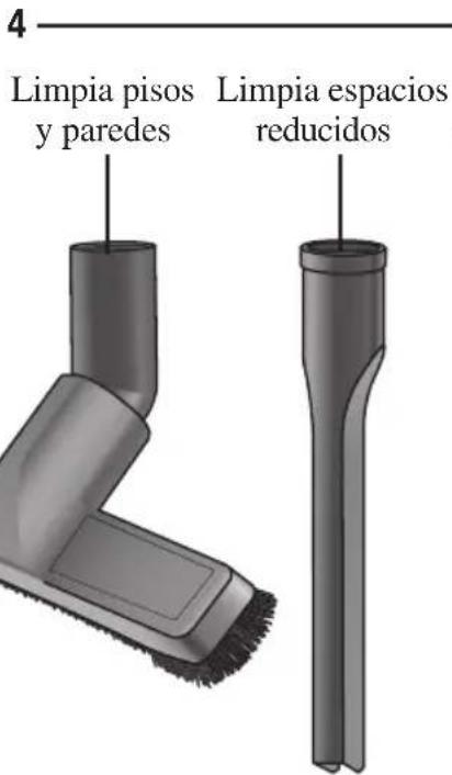Oreck Elevate Control Power Team UK30100COM - Conexión de la manguera y los accesorios - 2