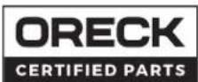 Oreck Air Response Turbo WK18500 - Pièces certifiées - 1