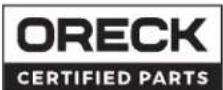 Oreck Air Response Turbo WK18500 - Piezas certificadas - 1