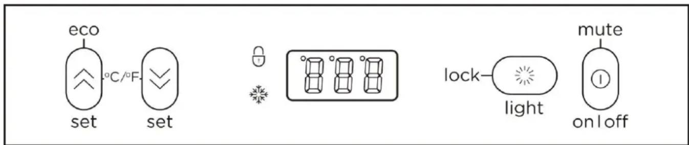 ELICA EBF52SS1 - Control Panel: - 1