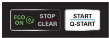 ECO ON STOP CLEAR START Q-START