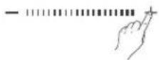 LG MH6595DIS - Example: Subtract the cooking time, Slide touch from right to left. - 1