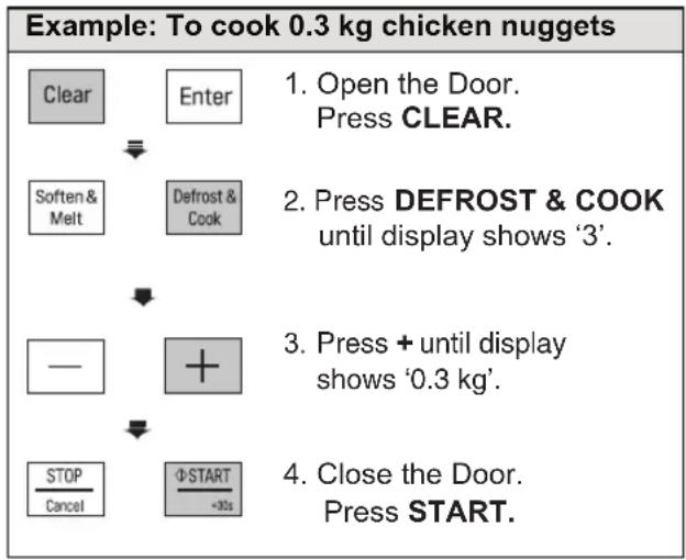 LG MH6595DIS - DEFROST &amp; COOK - 1