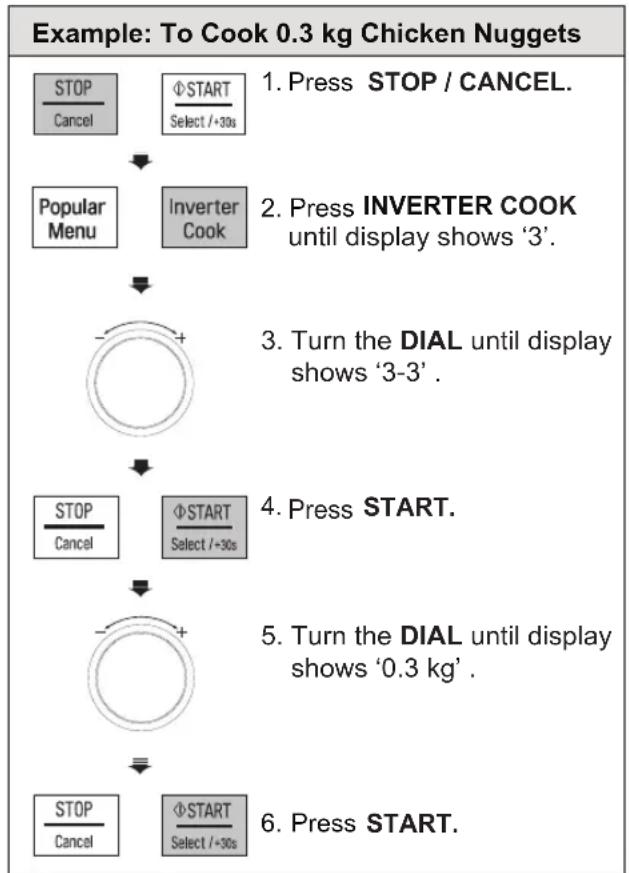 LG MH8265DIS - DEFROST &amp; COOK - 1