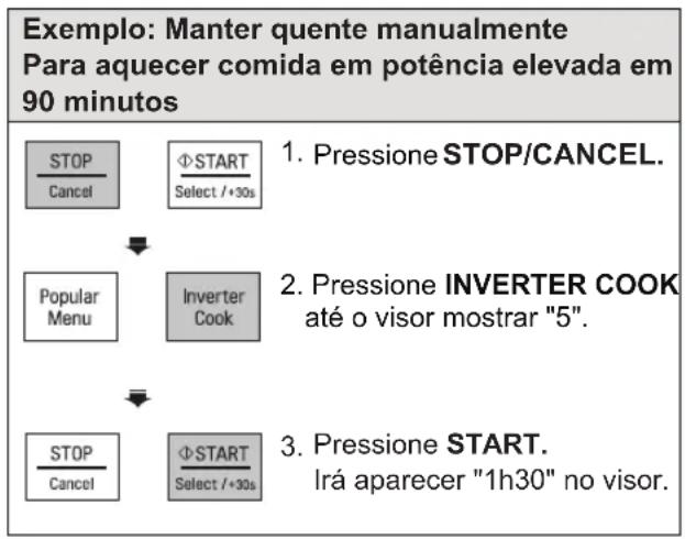 LG MH6535GISW - Manter Quente - 1