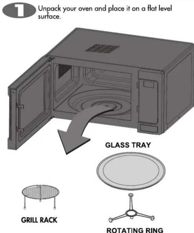 LG MH9245XAB - Unpacking & Installing - 1