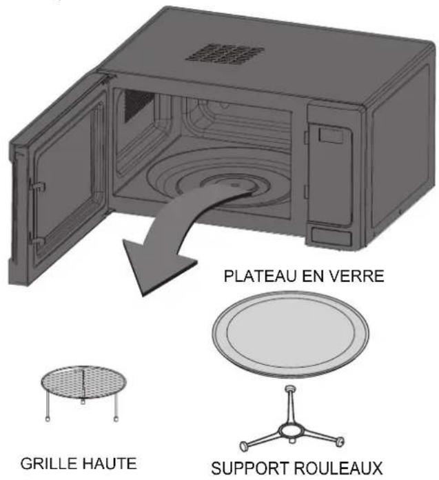 LG MH9245XAB - Déballage de l'appareil et Installation - 1