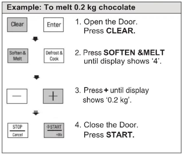 LG MH6595CIS - SOFTEN & MELT - 1
