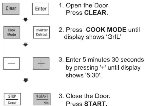 LG MH6595CIS - GRILL COOKING - 1