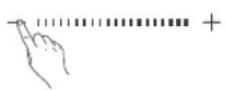LG MH6595CIS - Example: Add the cooking time, Slide touch from left to right. - 1