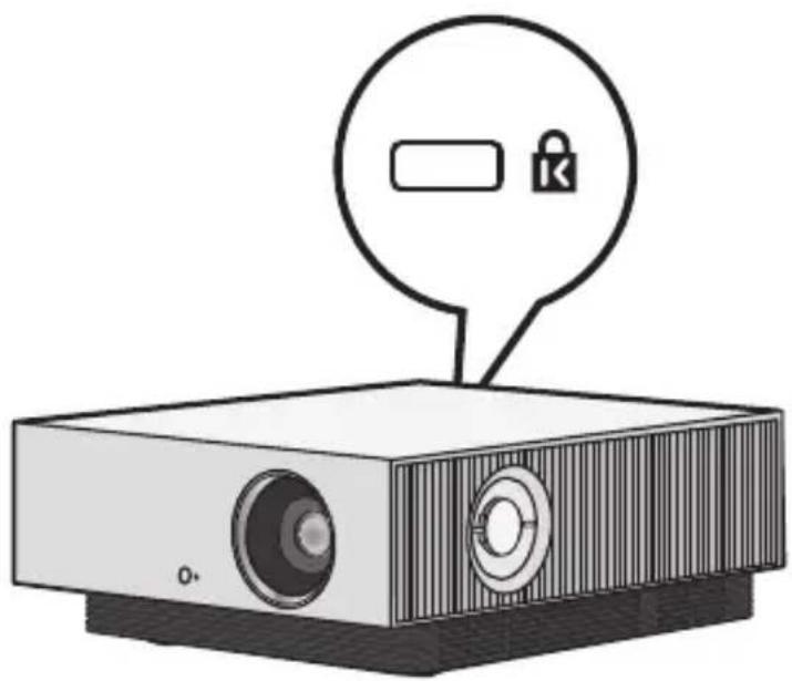 LG CineBeam Laser 4K HU810PB - ケンジントンセ キュリティシステム - 1