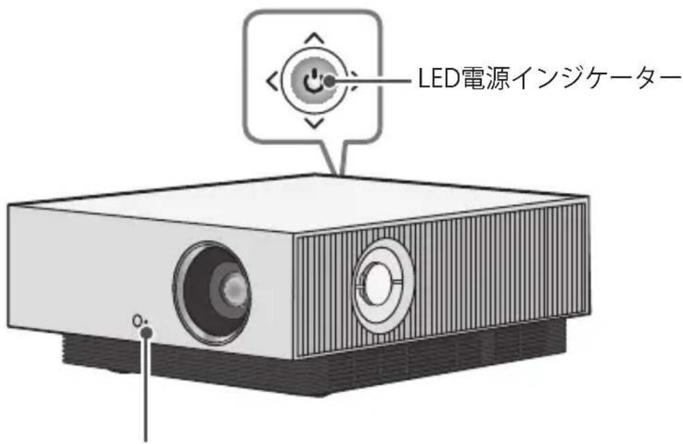 LG CineBeam Laser 4K HU810PB - LED電源インジケーター - 1
