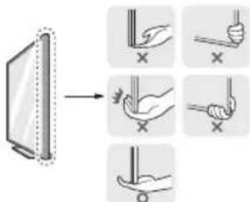LG 32LM630BPVB - Lifting and moving the TV Mounting on the Table - 2