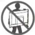 LG 32LM630BPVB - Soulever et déplacer la TV - 1