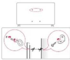 LG 32LM630BPVB - Fixar o tevisor na Parede - 1
