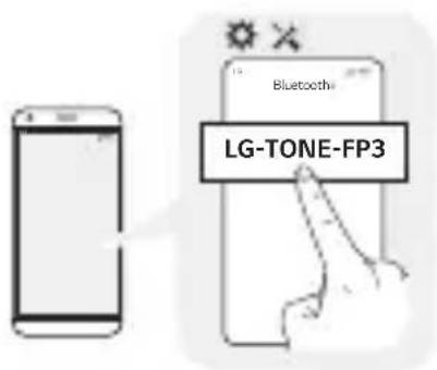 LG TONE Free FP3 - Hitro seznanjanje - 2