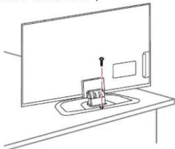 LG 60PN6506 - Fixation fiable de la TV sur une table - 1