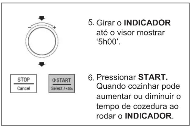 LG MJ3965BCS - Exemplo: Para cozinhar 1.0 kg carne vaca assada, seguir passos em baixo - 12