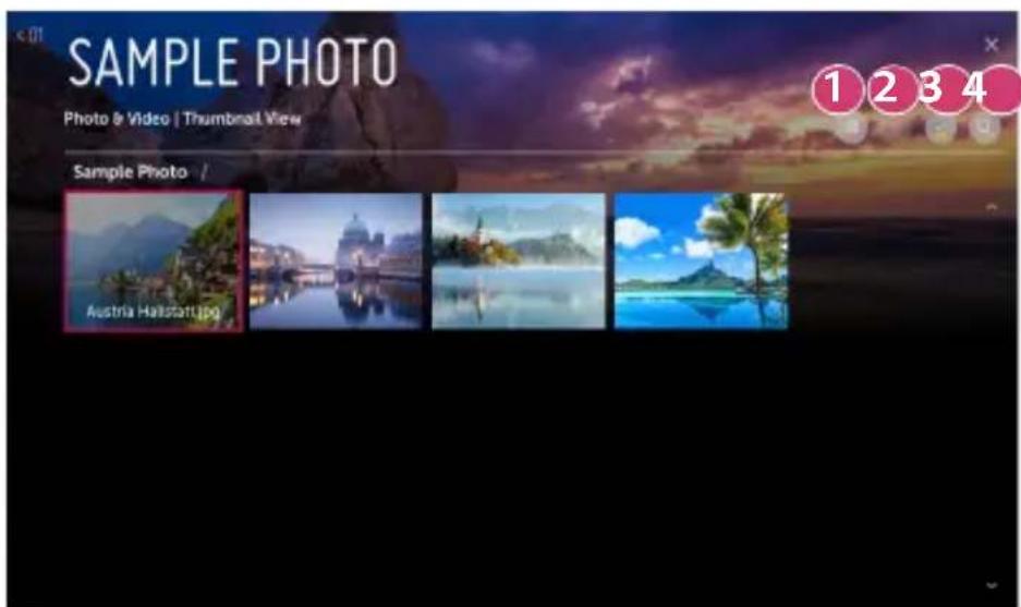 LG ProBeam BU53PST - Affichage de photos et de videos - 1