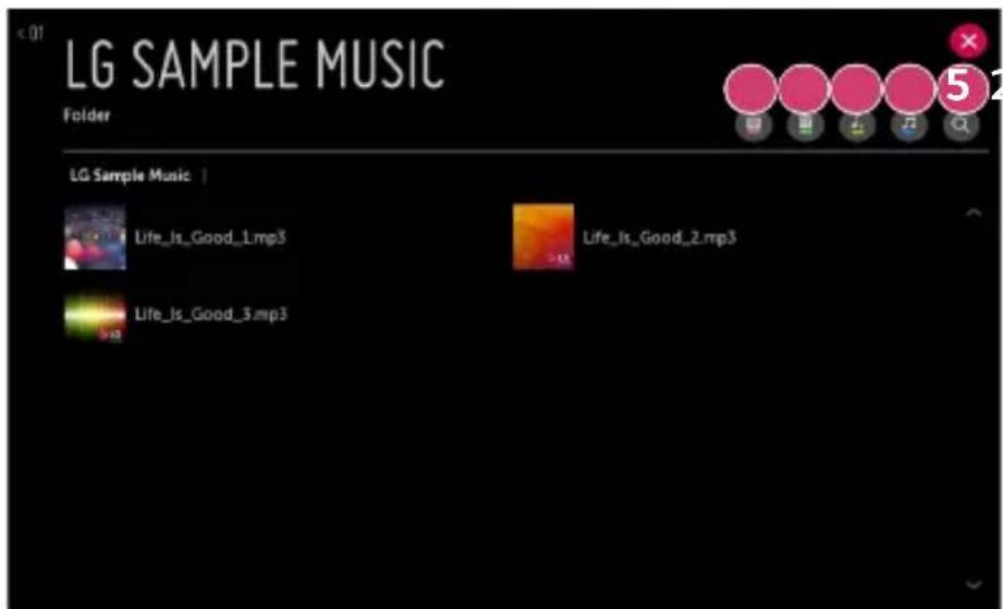 LG ProBeam BU53PST - Lecture de musique - 1