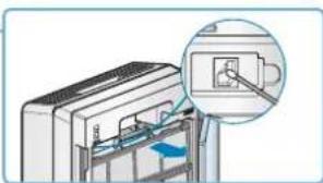 LG PSN550WP - Méthode de nettoyage du détecteur de poussières - 6