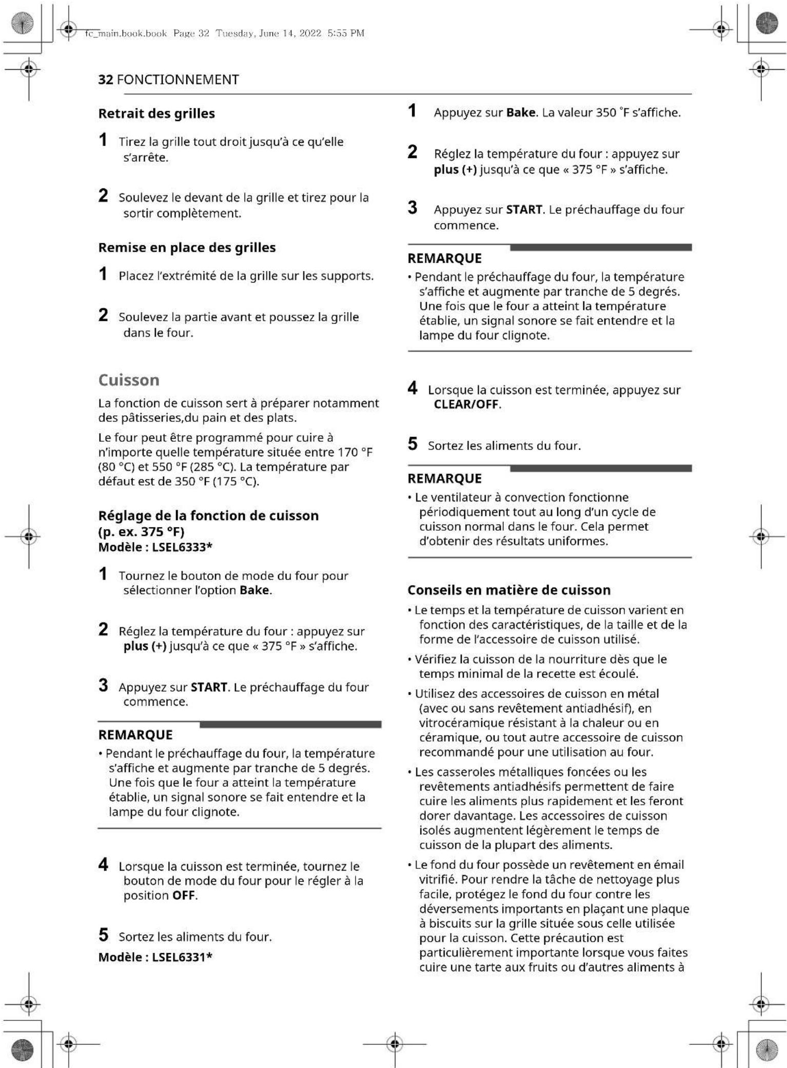 LG LSEL6333D - MISE EN GARDE - 3
