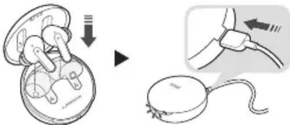 LG Tone Free TONEDFP8E - Carga con cable - 1