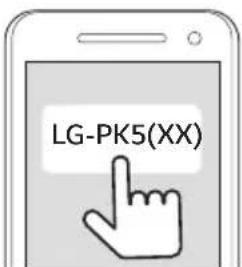 LG PK5W - Activez l'appairage de votre appareil avec le périphérique bluetooth - 3