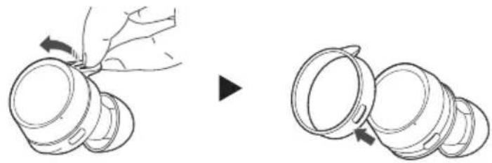 LG Tone Free Fit TONEDTF7Q - Remplacer les supports d'oreille - 1
