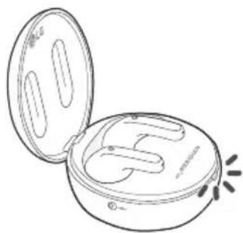 LG Tone Free TONEDT90Q - Vérification du statut de la batterie - 1