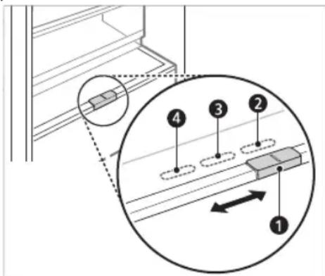 LG GBB61BLHEC - Sertar pentru păstrarea cărnii, a peşeluiși legumelor (*) - 1