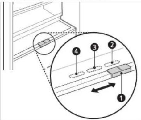 LG GBB61BLHEC - Atverčiamas šviežić produktu skyrius (*) - 1