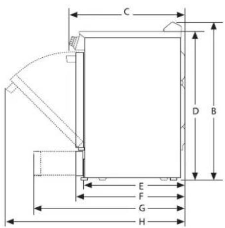 LG LSEL6333F - Dimensions - 2