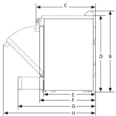 LG LSEL6333F - Dimensions - 2