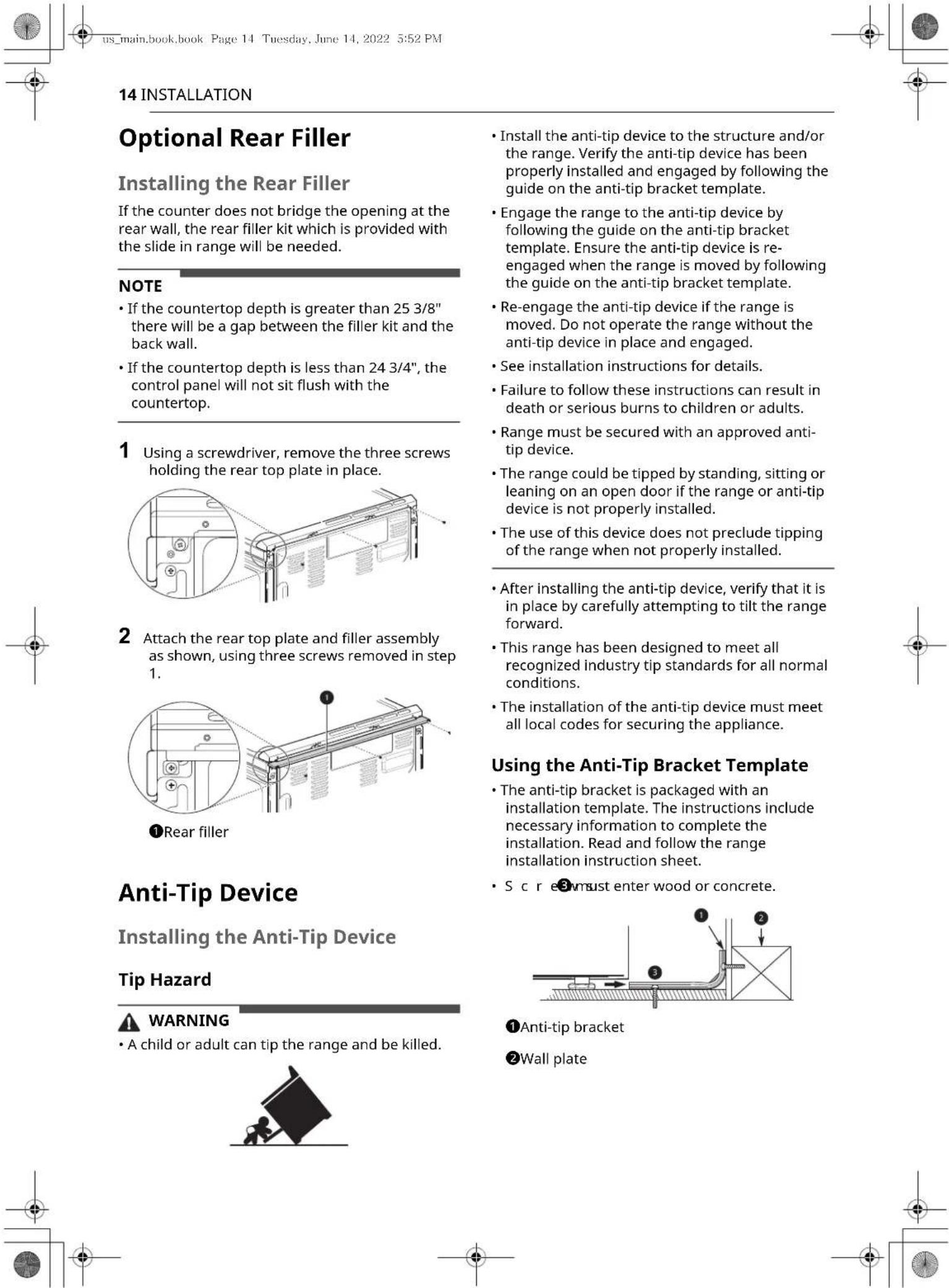 LG LSEL6333F - Checking Adjustments - 2