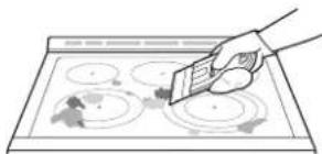 LG LSEL6333F - Burned-On Residue - 1