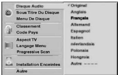 LG LHT6440A - Langue du disque DVD-V DVD-A - 1