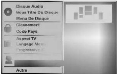 LG LHD6530A - Réglage des haut-parleurs - 1