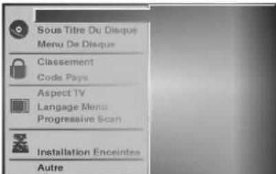 LG LHD6530A - Langue du disque - 2