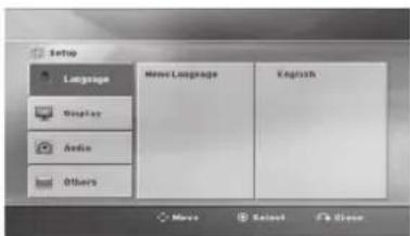 LG ARX8500 - Réglage des paramètres - 1