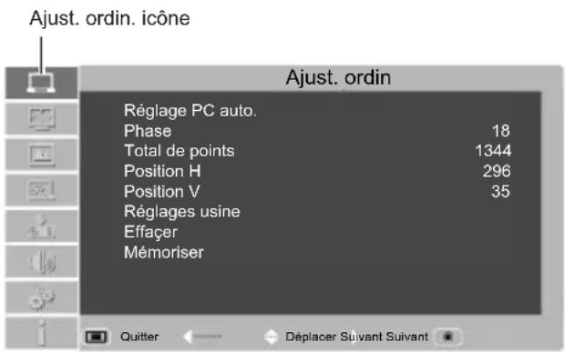 LG BD450 - Réglage PC auto. - 1