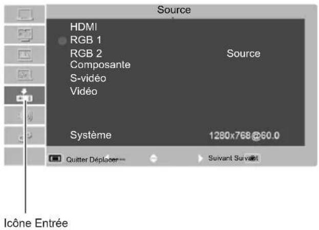 LG BD450 - Fonctionnement du menu - 1