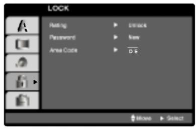 LG DV9702CE1M - LOCK (Parental Control) - 1