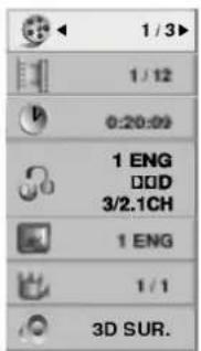 LG DV161E1Z - Schijf Informatie op het scherm tonen - 1