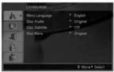 LG DV161E1Z - LANGUAGE - 1