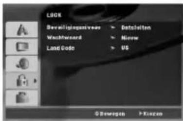 LG DV171KE1M - LOCK (Jeugdbeschermingscontrole of Parental Control) - 1
