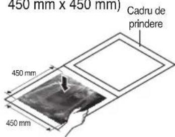 450 mm x 450 mm) Cadru de prindere 450 mm 450 mm