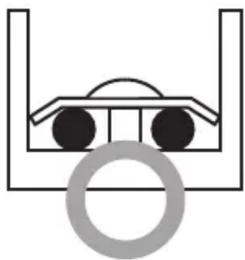 LG UV24FH - Precauciones de colocación del cableado de corriente eléctrica - 2